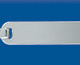 BNL Silver baby identity 70 X 16cm        Rect. plate Ring sizer at 2cm