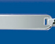 FNL Silver baby identity 60 X 16cm        Rect. plate Ring sizer at 2cm