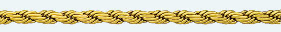 TRENZADO Brass gold plated chain 620
