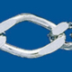 FIGARO ROMBO Silver chain (1X3)