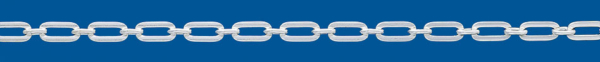 TRACE Silver chain Figaro (1X1)