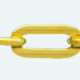 TRACE Brass gold plated chain Figaro (1X1)