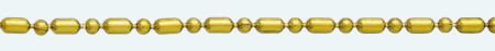 FIGARO BALLS Brass gold plated chain