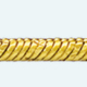CTM Brass gold plated chain