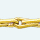 Cadena latón chapada en oro EPI