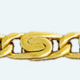 FE Brass gold plated chain