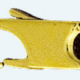 Fornitura latón chapada oro CLICK 7mm                                       (Peso por pieza)